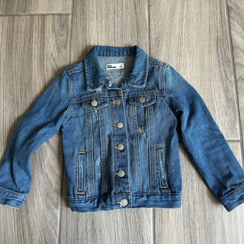 Epic Threads Blue Jean Jacket Classic Denim Style